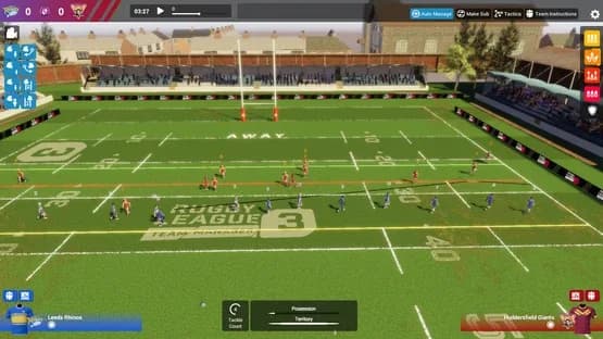 Rugby League Team Manager 3 — Screenshoty