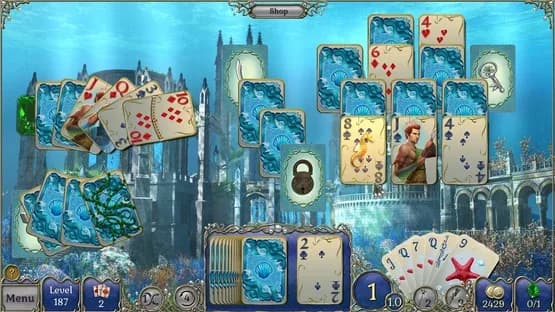 Jewel Match Atlantis Solitaire: Collector's Edition — Screenshoty