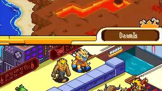 Digimon World Dawn — Screenshoty