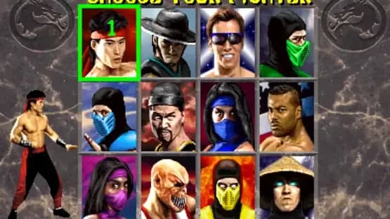 Mortal Kombat II — Screenshoty