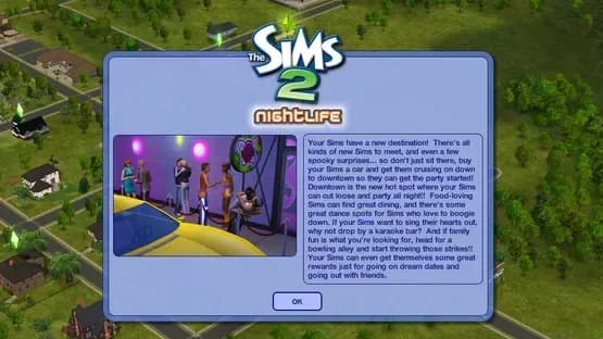 The Sims 2: Nightlife — Screenshoty