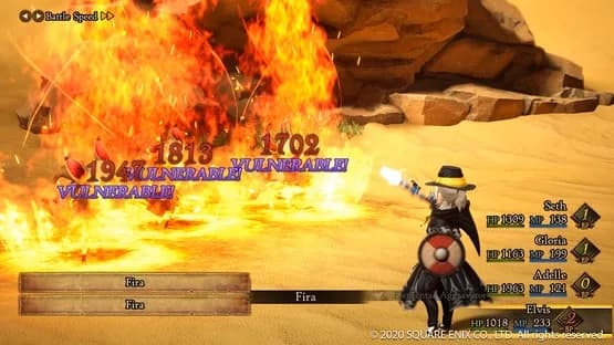Bravely Default II — Screenshoty