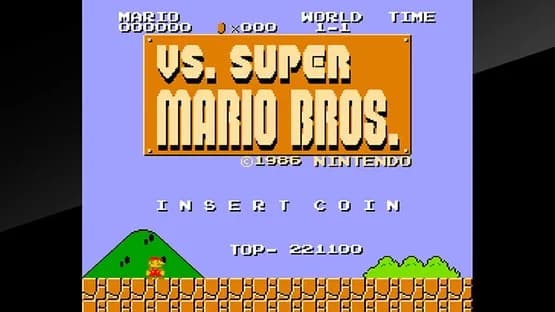 Arcade Archives: Vs. Super Mario Bros. — Screenshoty