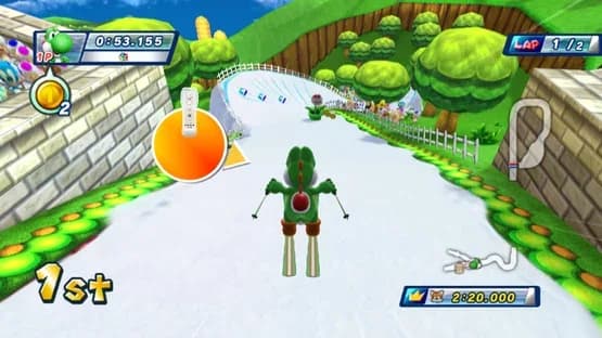 Mario & Sonic at the Olympic Winter Games — Screenshoty