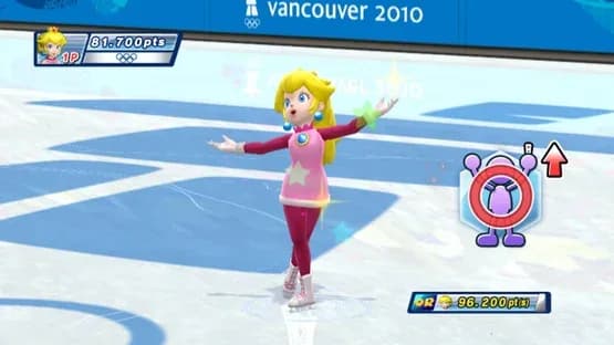Mario & Sonic at the Olympic Winter Games — Screenshoty