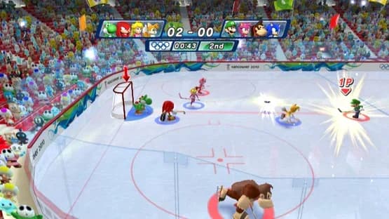 Mario & Sonic at the Olympic Winter Games — Screenshoty