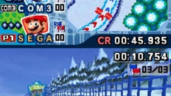 Mario & Sonic at the Olympic Winter Games — Screenshoty