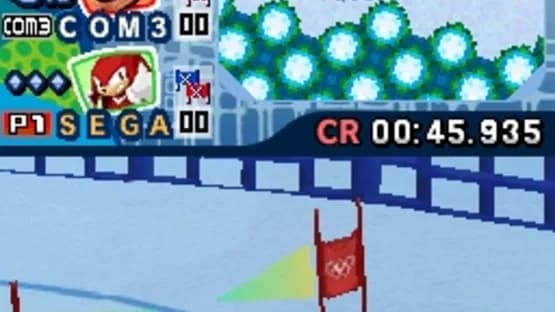 Mario & Sonic at the Olympic Winter Games — Screenshoty