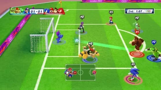 Mario & Sonic at the London 2012 Olympic Games — Screenshoty