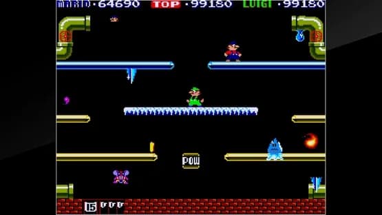 Arcade Archives: Mario Bros. — Screenshoty