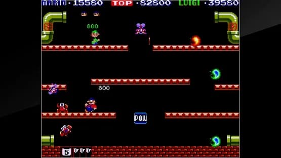 Arcade Archives: Mario Bros. — Screenshoty