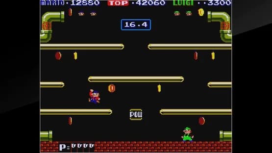 Arcade Archives: Mario Bros. — Screenshoty
