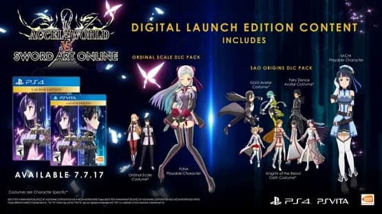 Accel World vs. Sword Art Online: Deluxe Edition — Screenshoty
