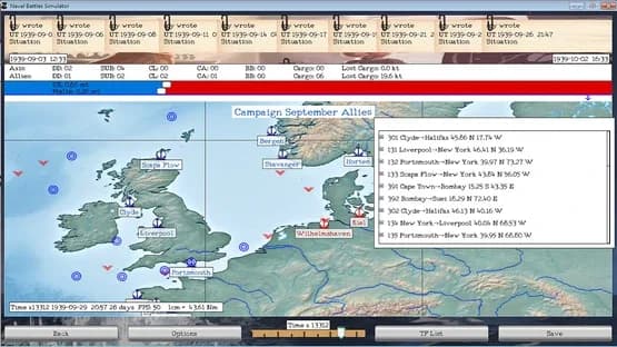 Naval Battles Simulator — Screenshots