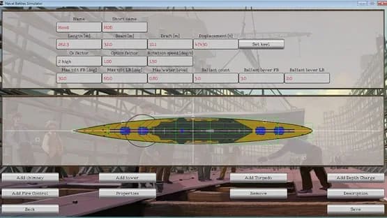 Naval Battles Simulator — Screenshots