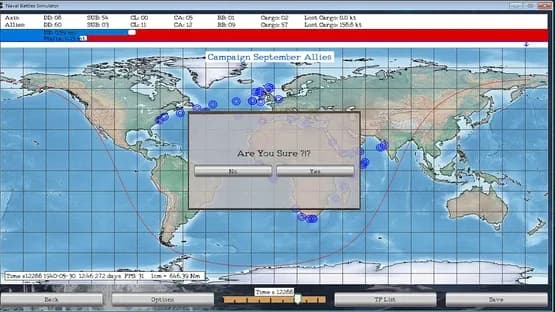 Naval Battles Simulator — Screenshots