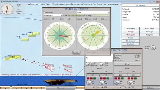 Naval Battles Simulator — Screenshots