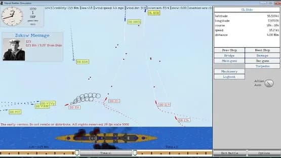 Naval Battles Simulator — Screenshots