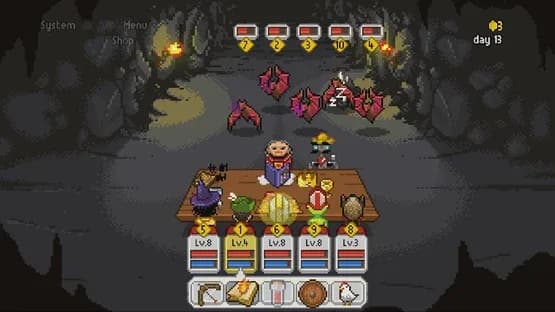 Knights of Pen & Paper: +1 Deluxier Edition — Screenshoty