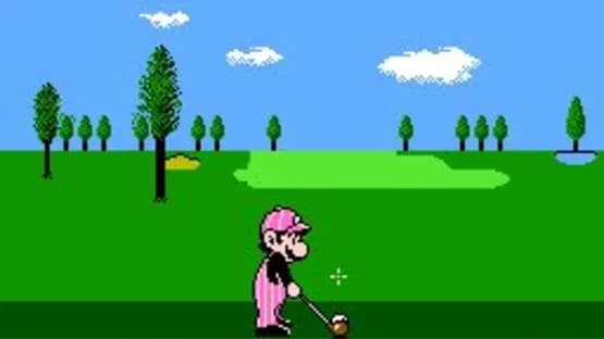 NES Open Tournament Golf — Screenshoty