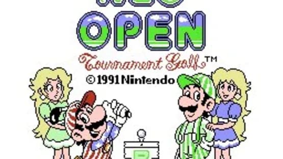 NES Open Tournament Golf — Screenshoty