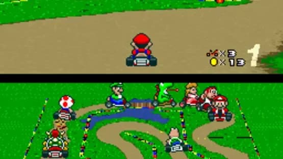 Super Mario Kart — Screenshoty