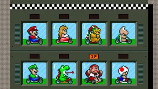 Super Mario Kart — Screenshoty