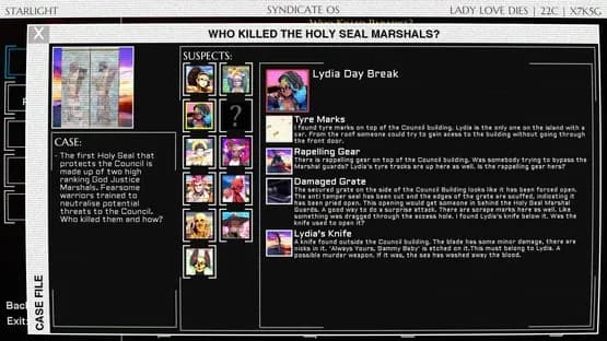 Paradise Killer — Screenshoty