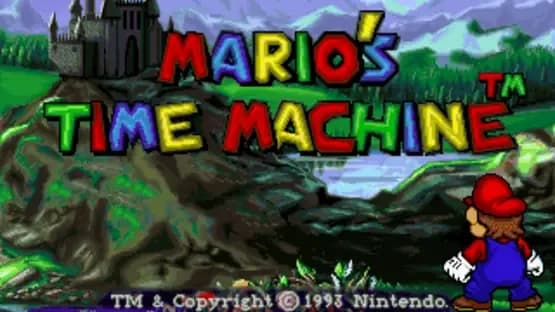 Mario's Time Machine — Screenshoty