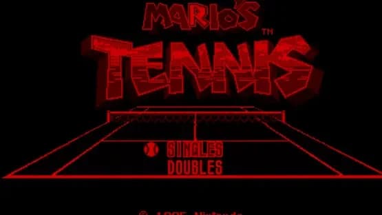 Mario's Tennis — Screenshoty
