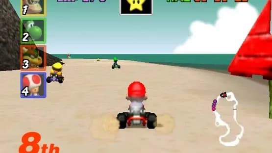 Mario Kart 64 — Screenshoty