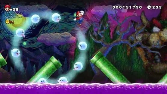 New Super Mario Bros. U — Screenshoty