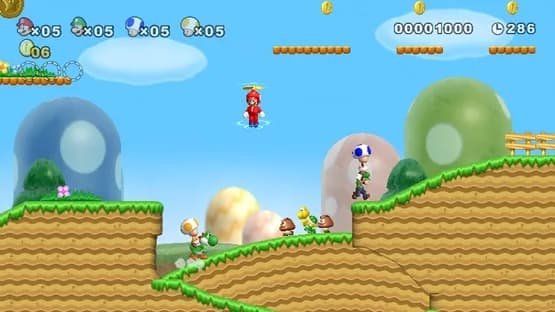 New Super Mario Bros. Wii — Screenshoty