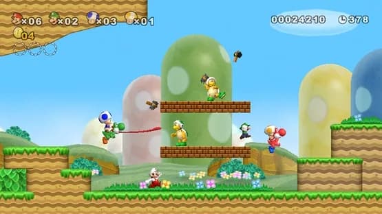 New Super Mario Bros. Wii — Screenshoty