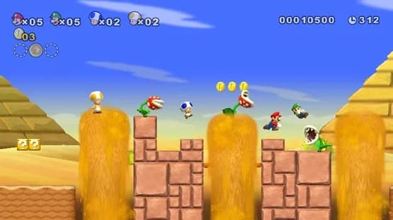 New Super Mario Bros. Wii — Screenshoty