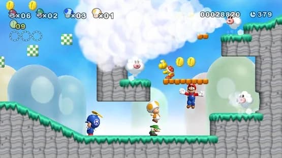New Super Mario Bros. Wii — Screenshoty