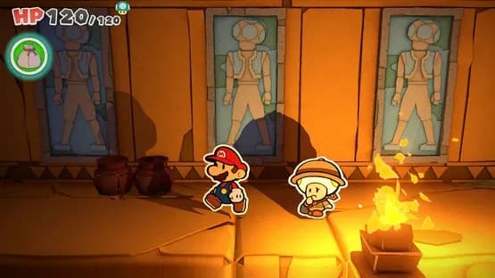 Paper Mario: The Origami King — Screenshoty