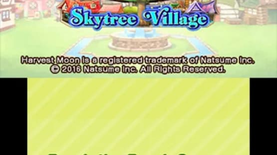 Harvest Moon: Skytree Village — Screenshoty