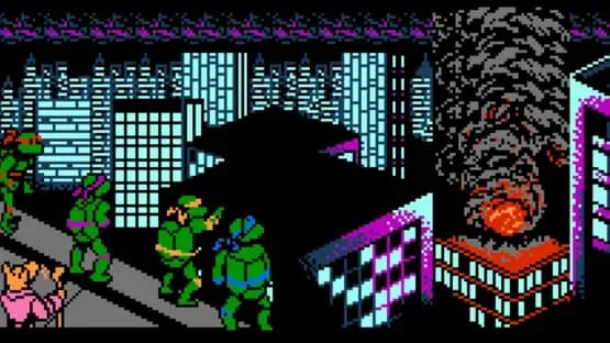 Teenage Mutant Ninja Turtles II: The Arcade Game — Screenshoty