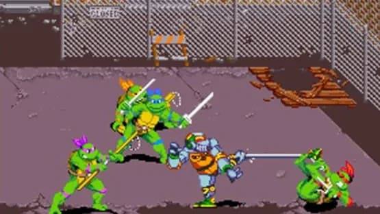 Teenage Mutant Ninja Turtles IV: Turtles in Time — Screenshoty