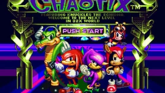 Knuckles' Chaotix — Screenshoty