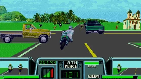Road Rash II — Screenshoty