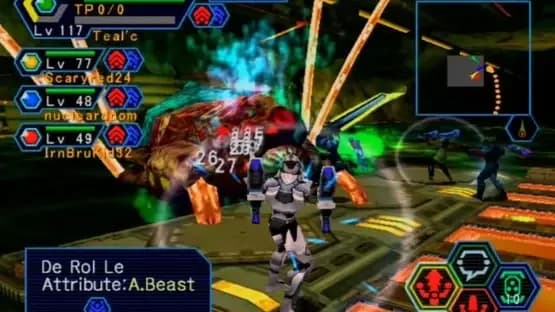 Phantasy Star Online — Screenshoty