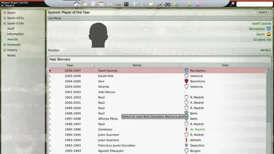 Football Manager 2008 — Screenshoty