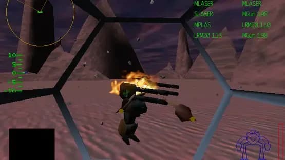 MechWarrior 2: Mercenaries — Screenshoty