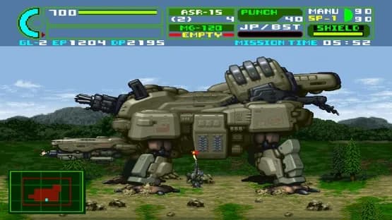 Assault Suit Leynos 2 — Screenshoty
