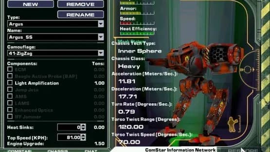MechWarrior 4: Vengeance — Screenshots