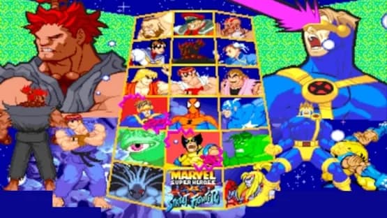 Marvel Super Heroes vs. Street Fighter — Screenshoty