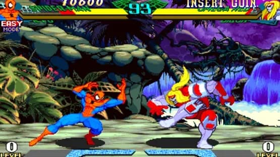 Marvel Super Heroes vs. Street Fighter — Screenshoty