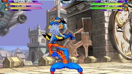 Marvel vs. Capcom 2: New Age of Heroes — Screenshoty